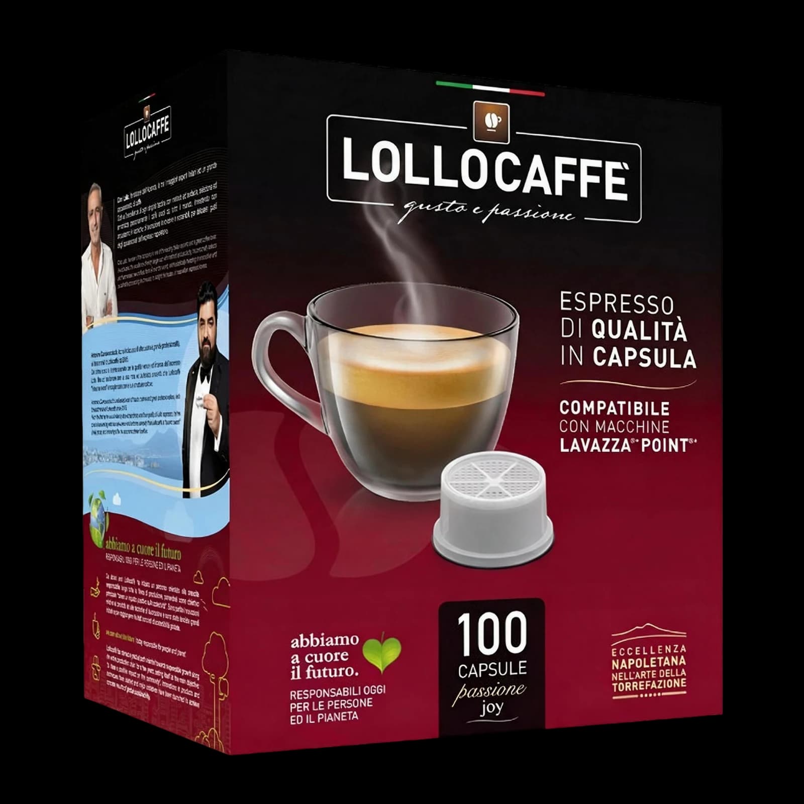 Lollo Argento 100 Kapseln | Espresso Point, Bild 1