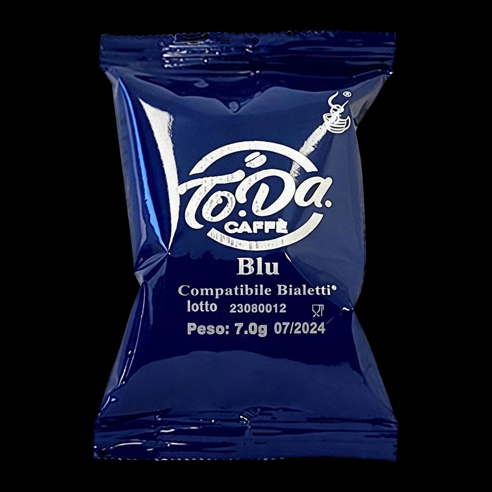 To.Da Caffè Gattopardo Blu 100 Cápsulas | Bialetti, imagen 1