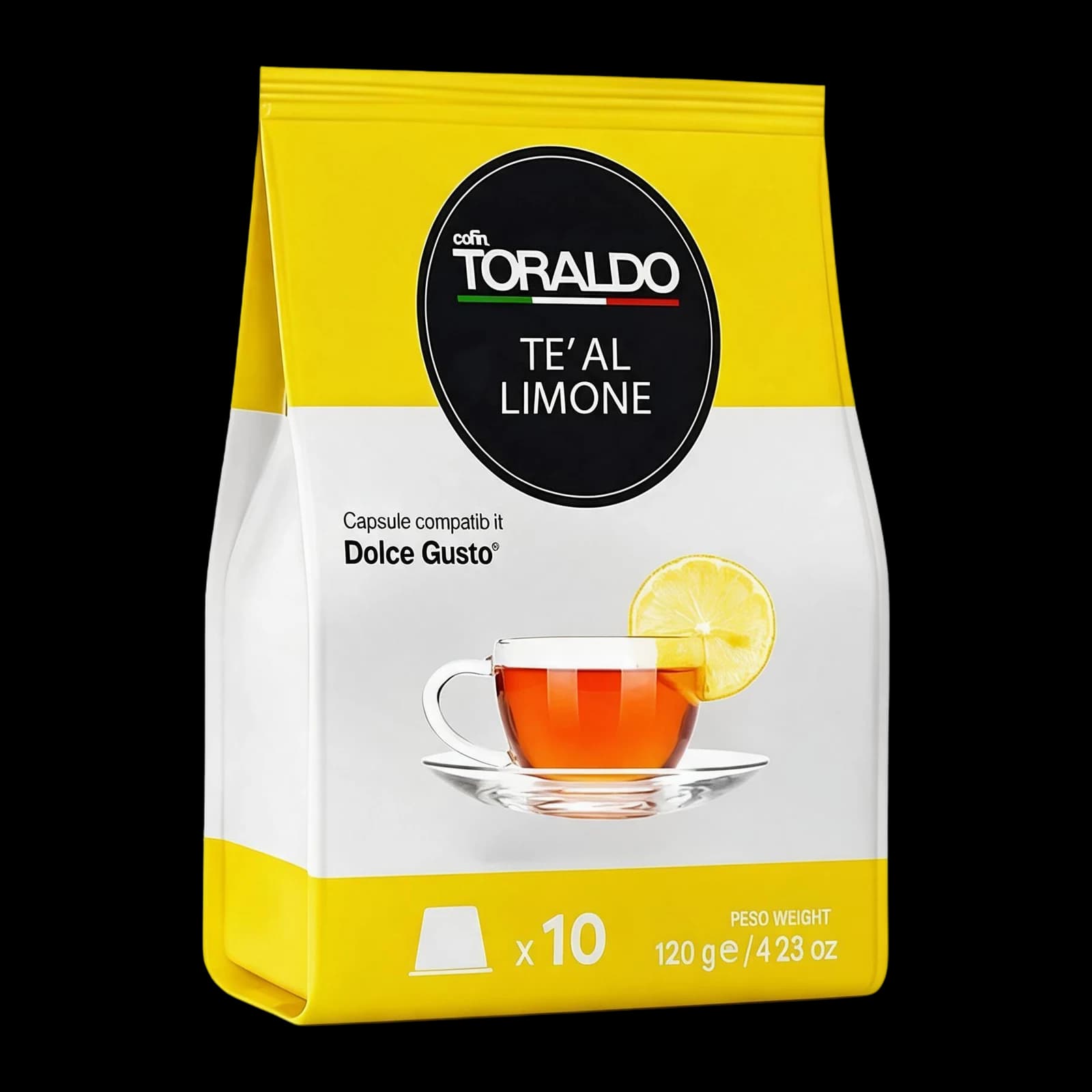 Toraldo Lemon Tea 10 Capsules | Dolce Gusto