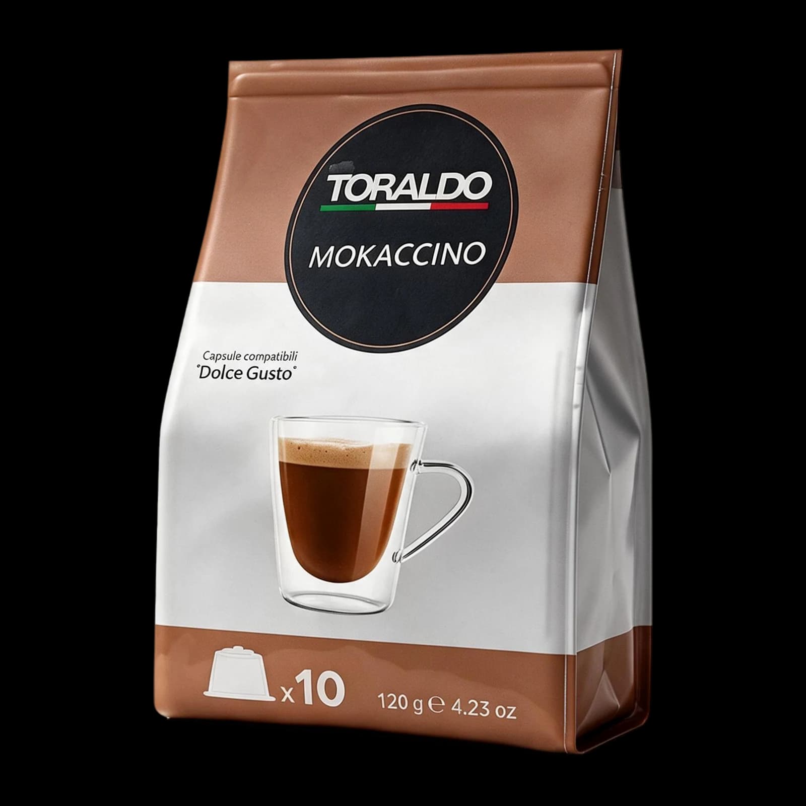 Toraldo Mokaccino 10 Capsules | Dolce Gusto