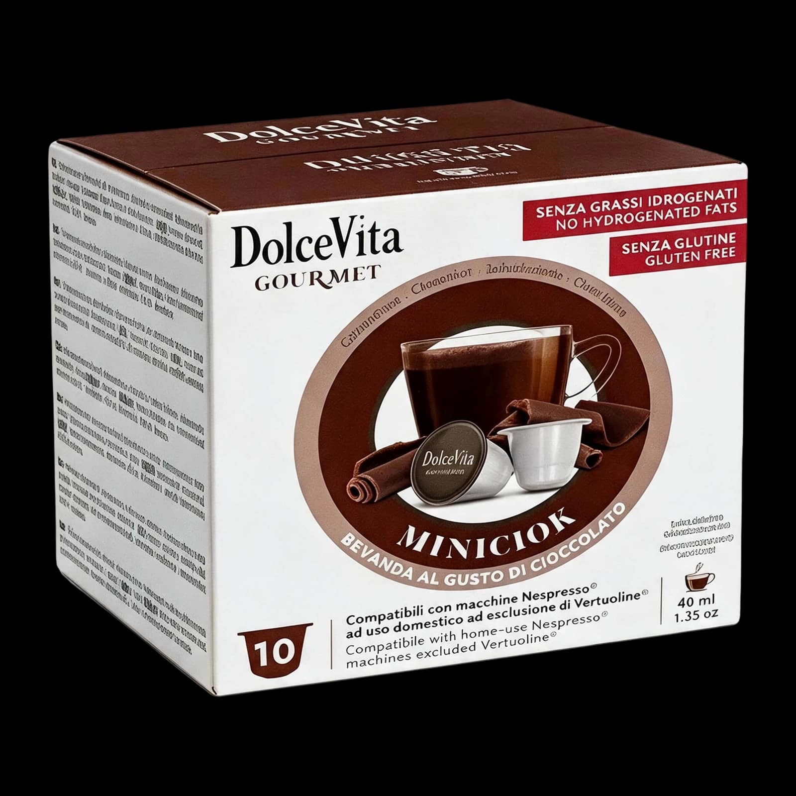 Dolce Vita Miniciock Chocolate Capsules | Nespresso