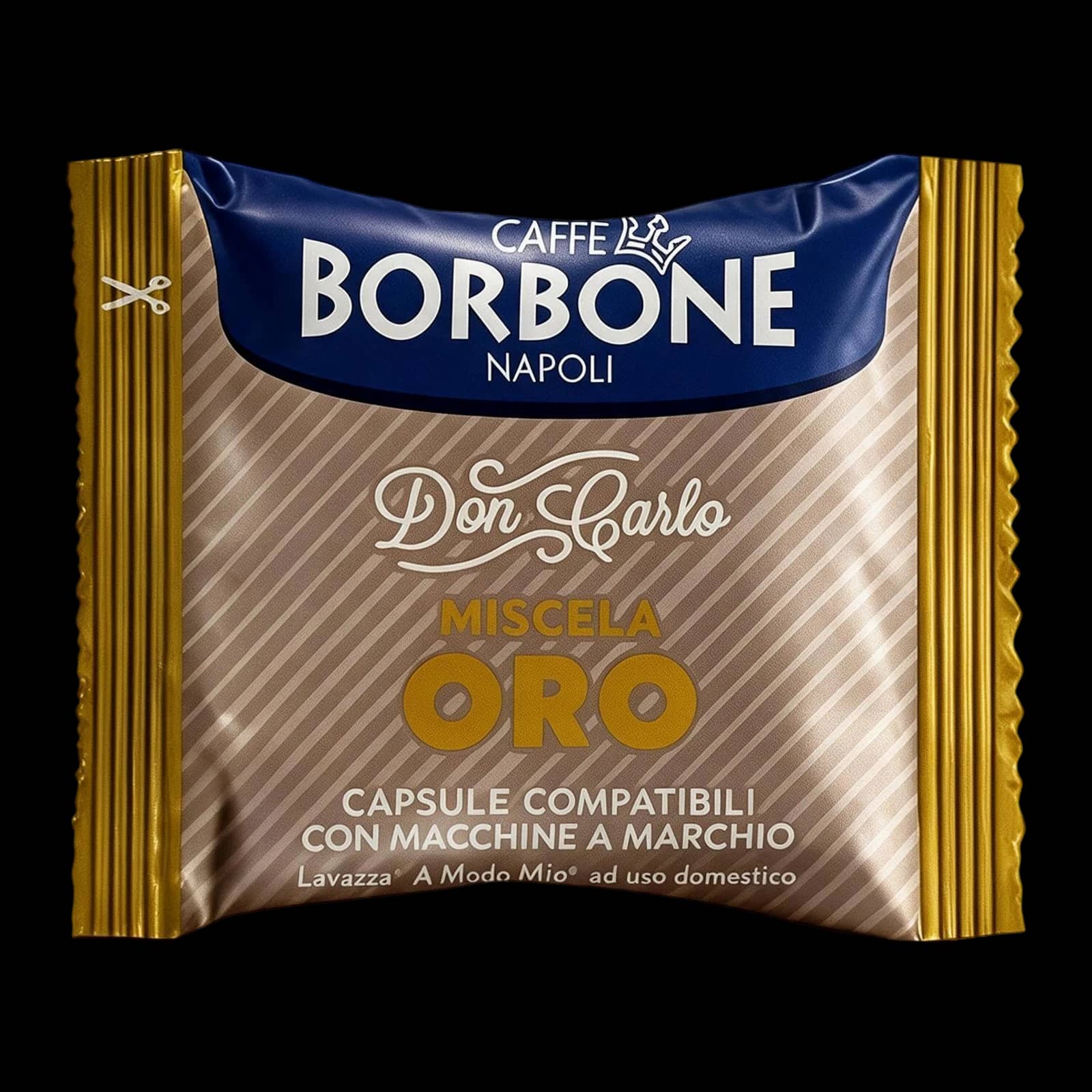 Borbone Don Carlo Oro 100 Capsules, Compostable | A Modo Mio