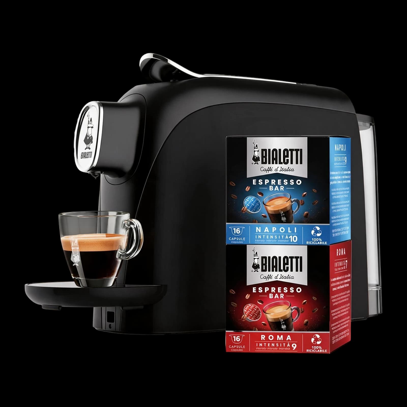 Bialetti Mignon Black Coffee Machine | Macchine, image 1