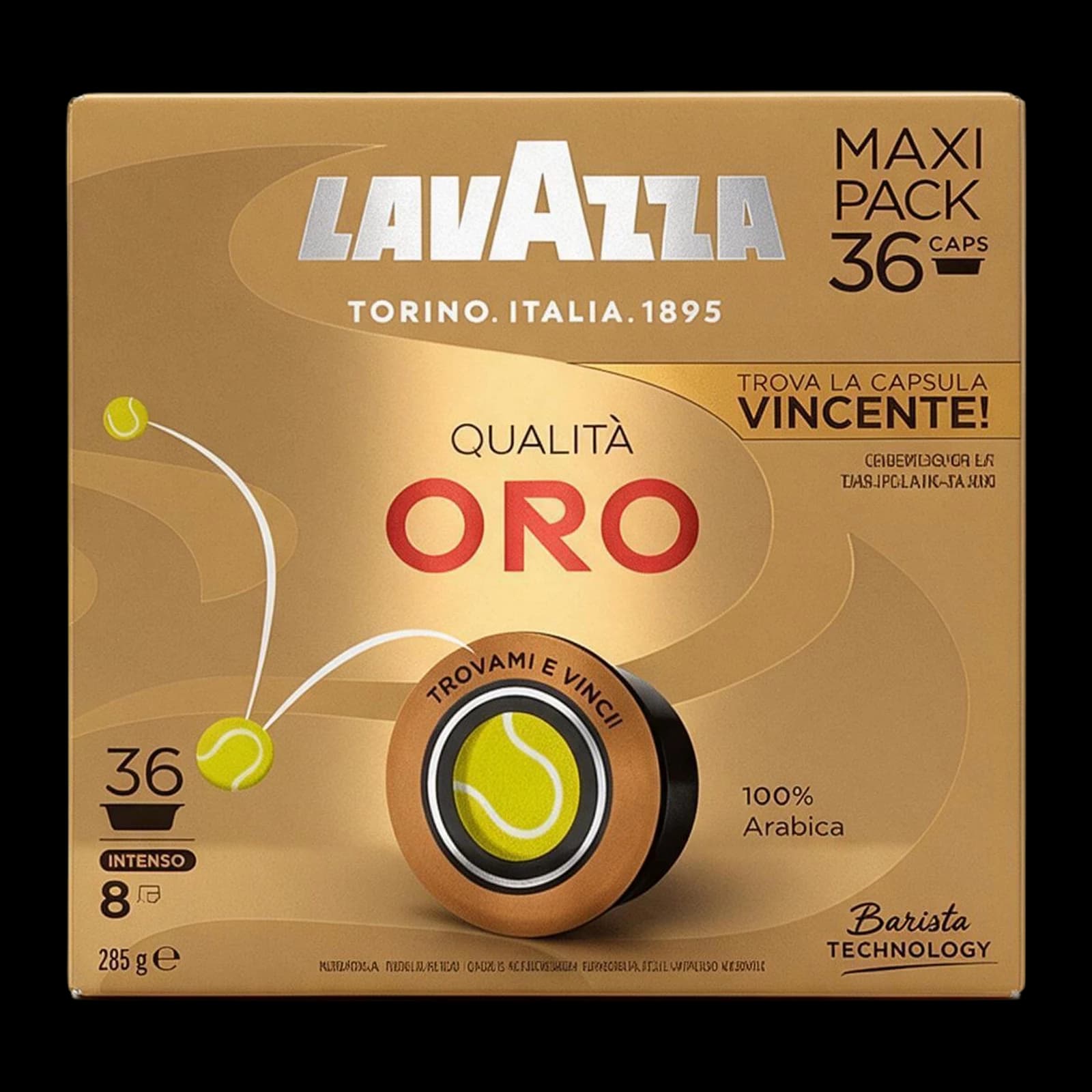 Lavazza Qualità Oro 36 Capsule: 100% Arabica | Lavazza A Modo Mio