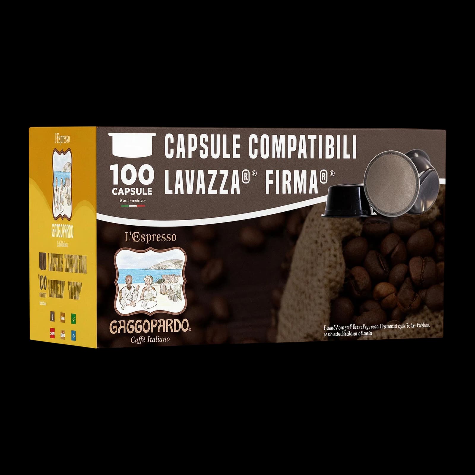 To.Da Caffè Gattopardo Blu 100 Capsule | Lavazza Firma, Bild 1