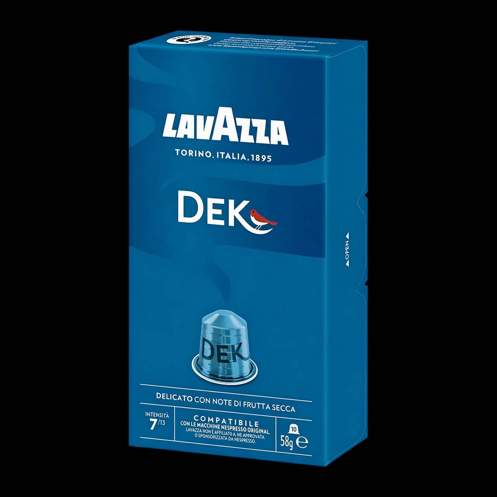 Lavazza Decaffeinato 10 Capsules | Nespresso