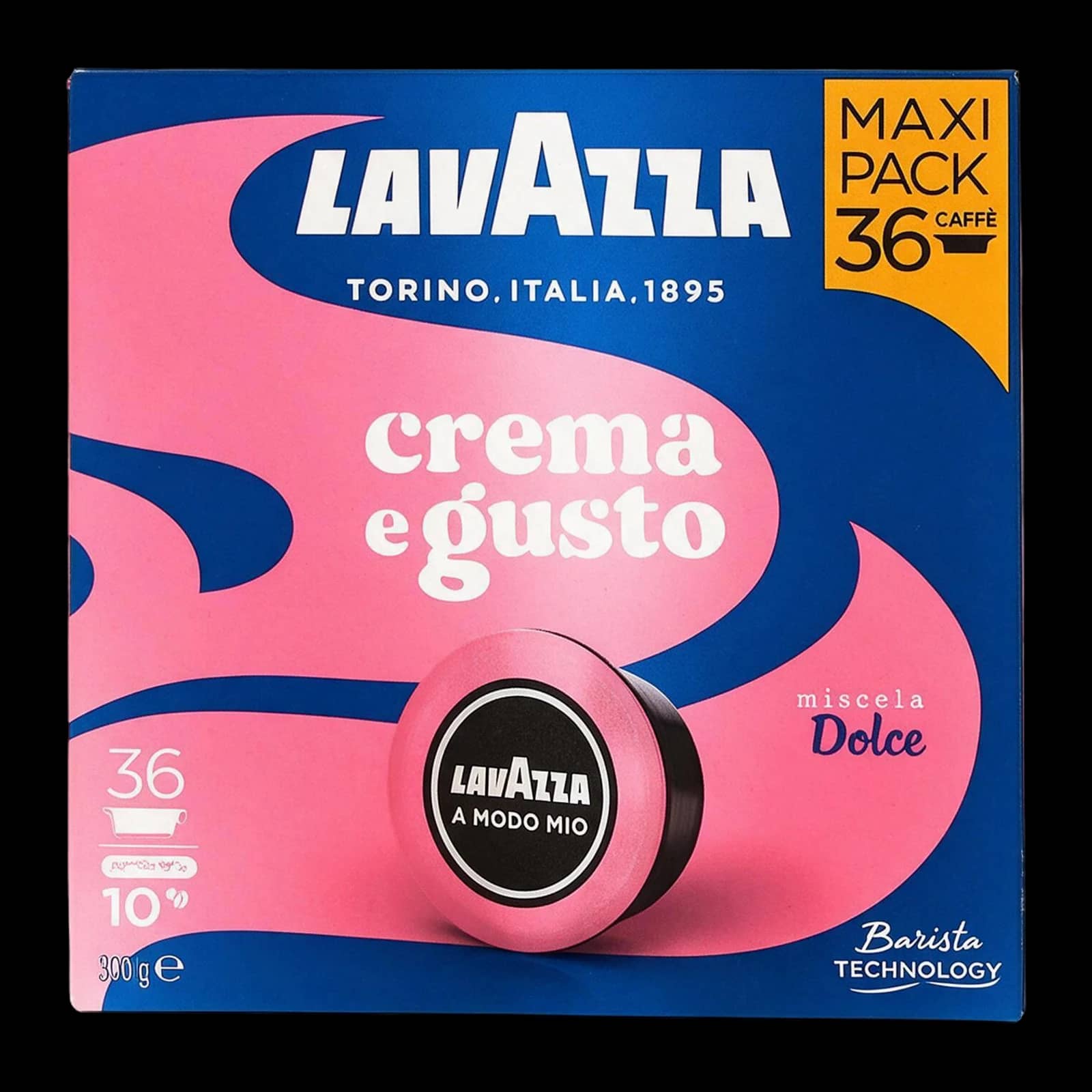 Lavazza Crema & Gusto Dolce 36 Capsules | Lavazza A Modo Mio