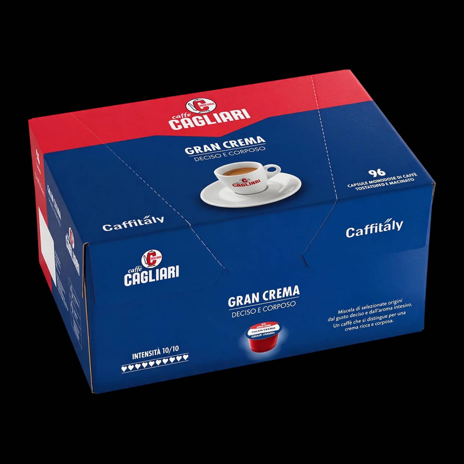 Caffitaly Cagliari Gran Crema Capsules | Caffitaly