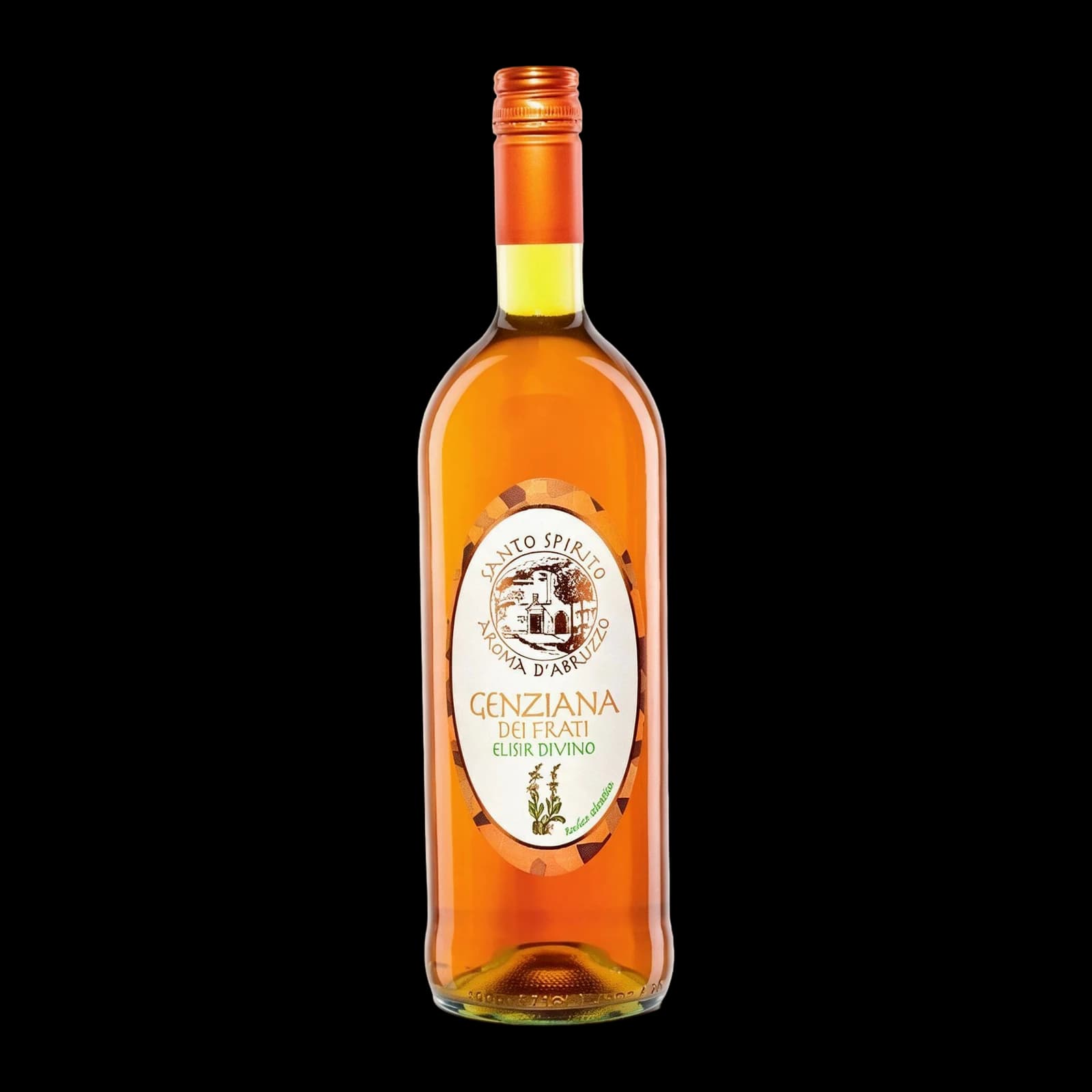 Santo spirito Elisir Genziana dei Frati 1 L | Bottiglie, image 1